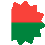 Bandera Madagascar