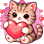 Valentine's Kitten