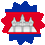 Bandera Camboya