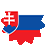 Bandera Eslovaquia