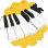 Teclado piano