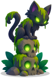 Gato de las calaveras