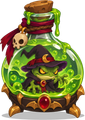 Witch Frog Flask