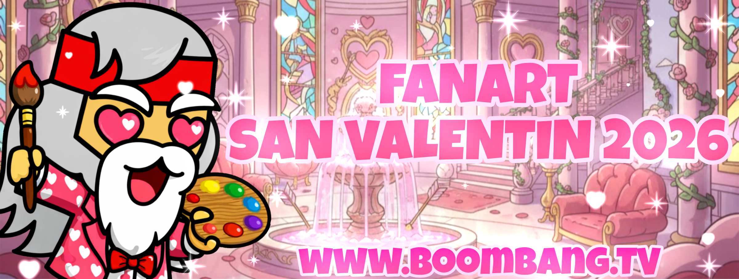 [Oficial] 💗 Fanart San Valentín 2026 🖌️