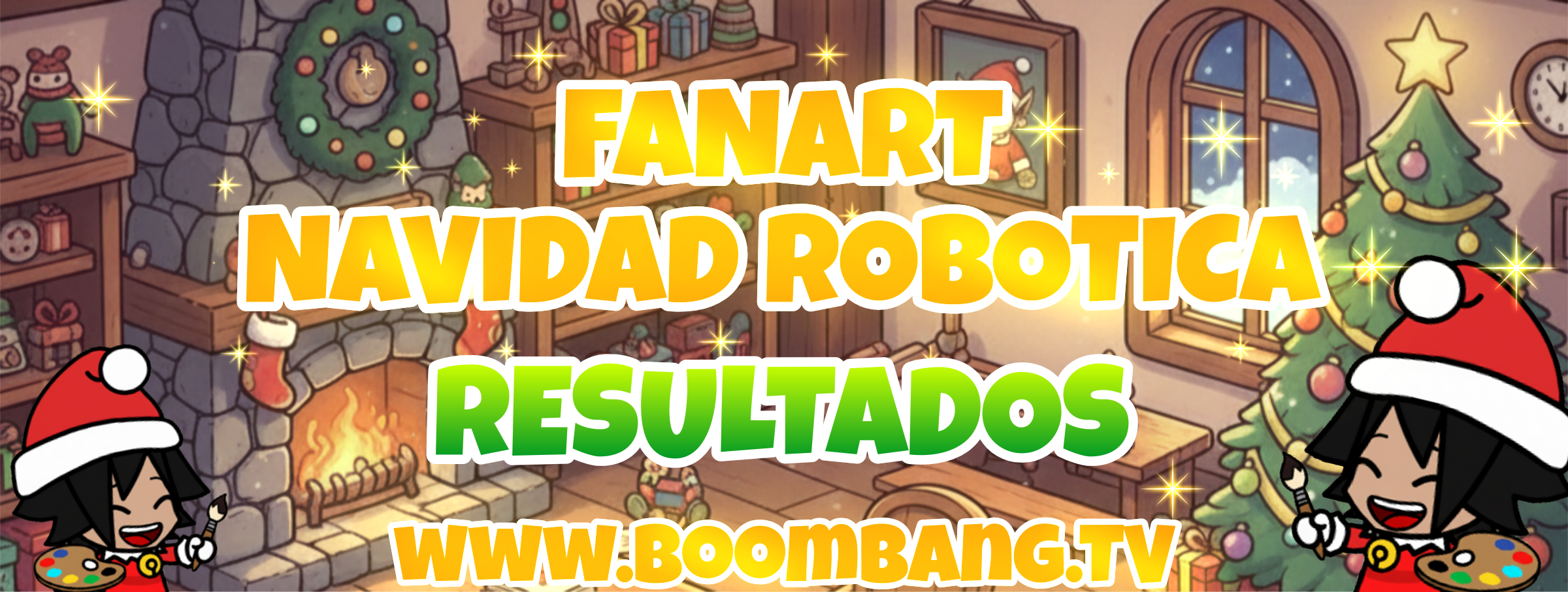 [Resultados] 🎄 Fanart Navidad 2025: Navidad Robótica 🖌️