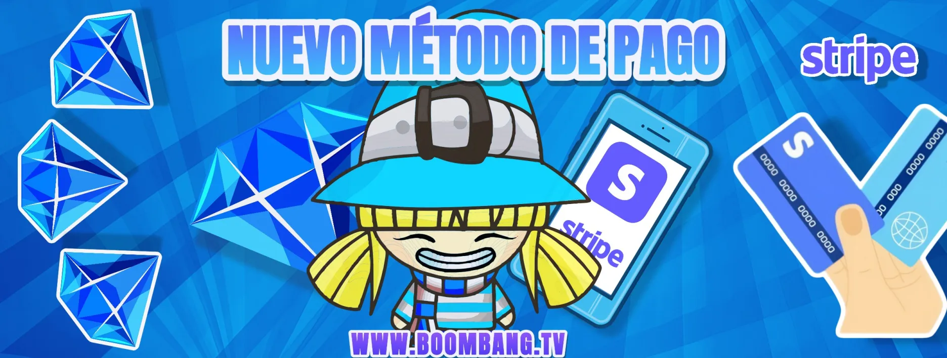 🎉💳New payment method in BoomBang!💎⚡Ο
